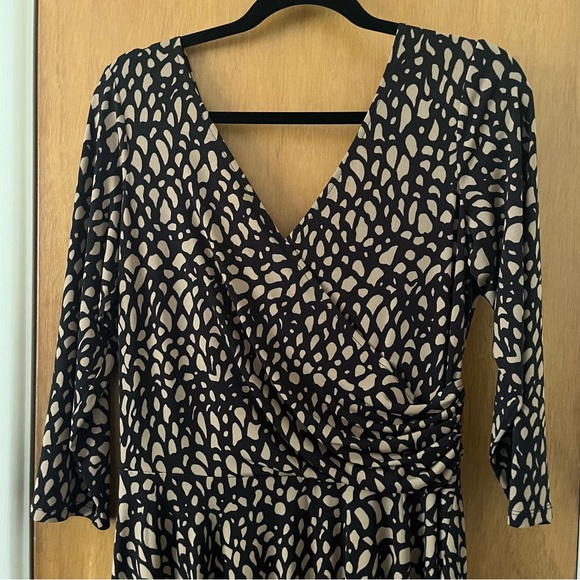 Maggy London faux wrap dress - Picture 3 of 4